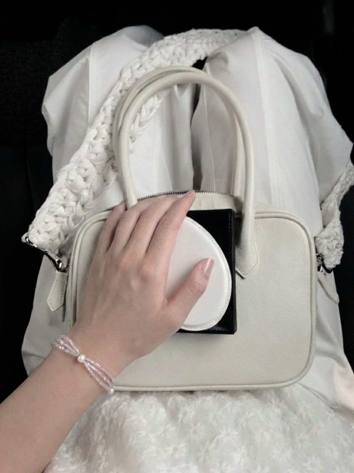 Pink Aurora Pearl Bracelet